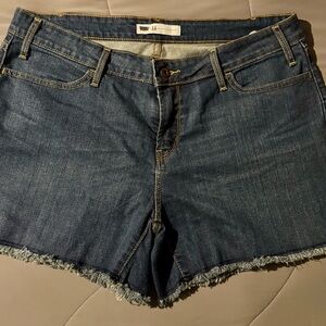 Levi’s Blue Jean Shorts
